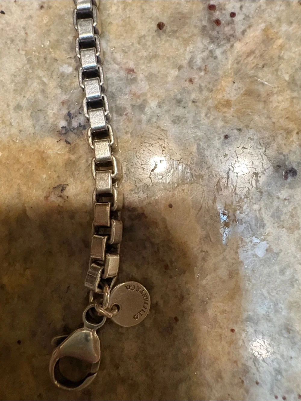 Tiffany & Co Unisex Sterling Silver Venetian Link bracelet. - Picture 2 of 4